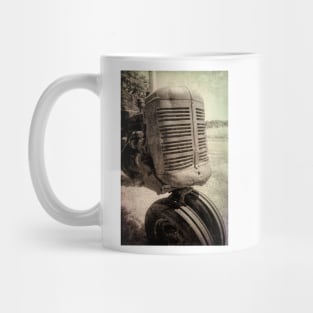 Vintage Tractor Detail photograph Mug